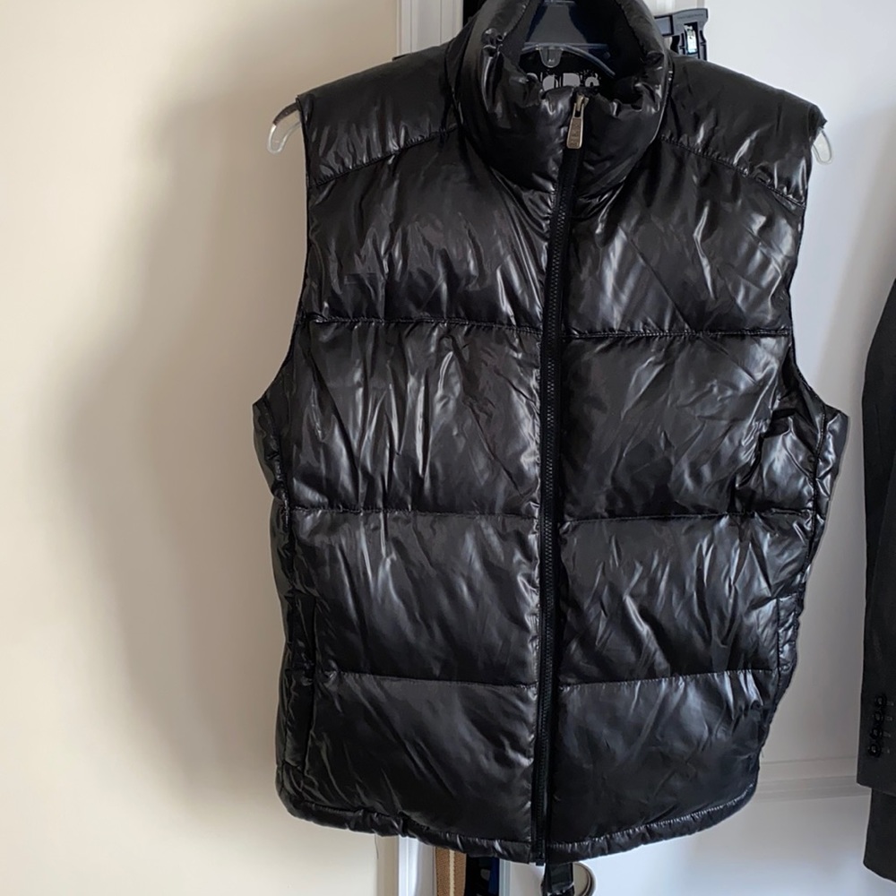 Black Bubble Jacket Vest